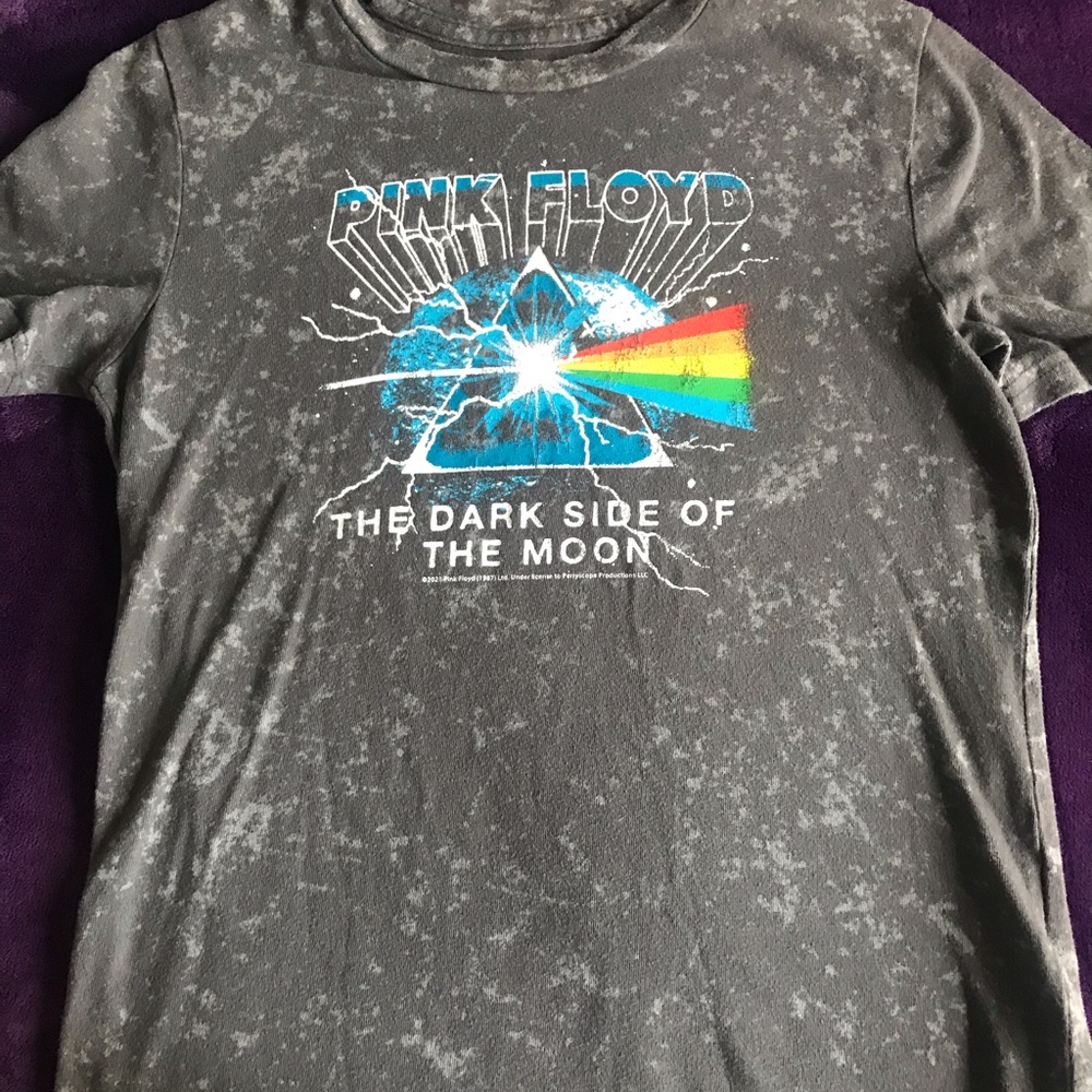 Abercrombie kids Pink Floyd The Dark Side of the Moon Graphic Tee NWOT